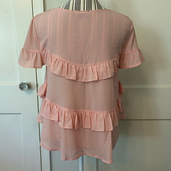 AKIRA Ruffle Blouse - Picture 3 of 7